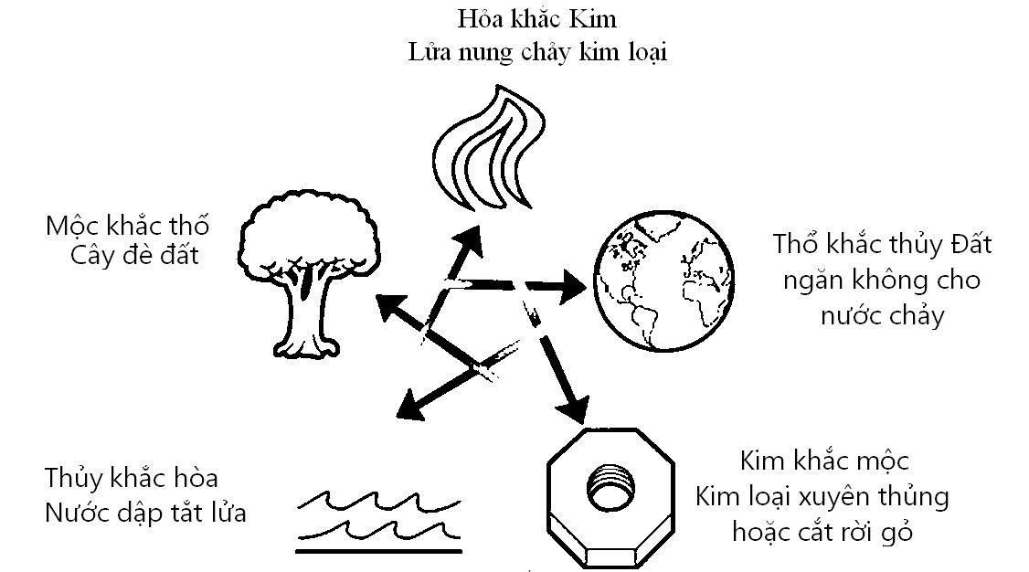 thuat ngu ngu hanh trong phong thuy